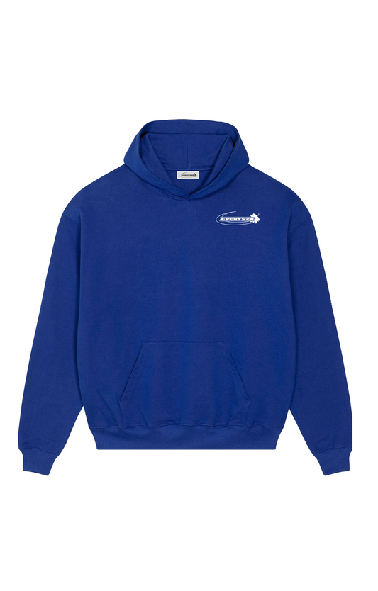 Essential Graphic Hoodie - Blue